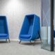 Confidential Cyber Security Client blue chairs